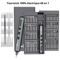 Tournevis électrique 68 en 1
